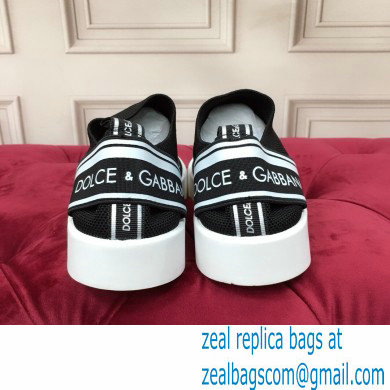 Dolce  &  Gabbana Slip On Sneakers with Logo 01 2021